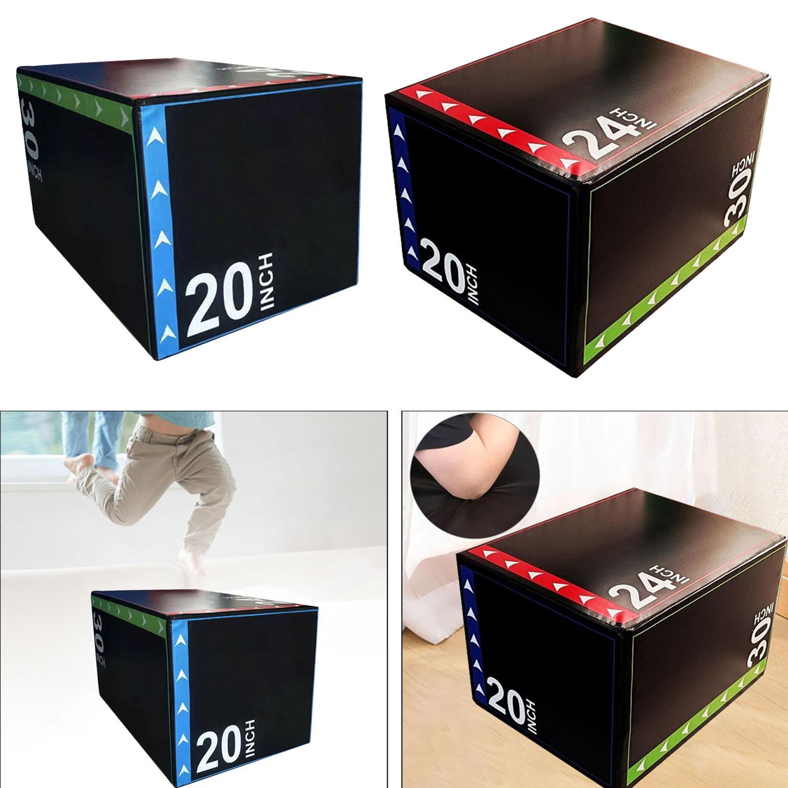 Sports Equipment Names - 3-in-1Jump Box Plyometric Box for Strength