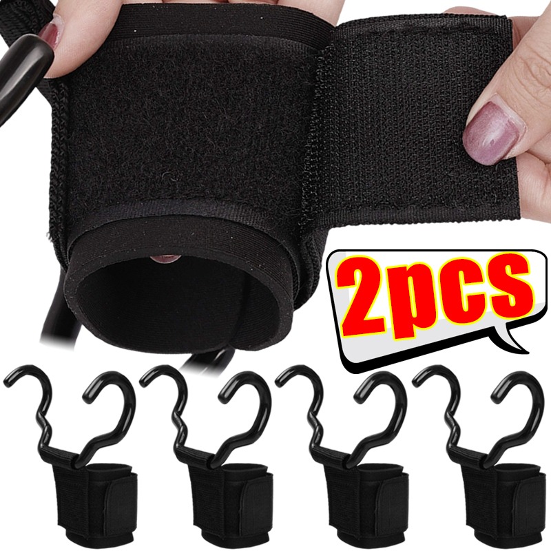 Sports Equipment Names - Weight Lifting Hook Grips with Wrist