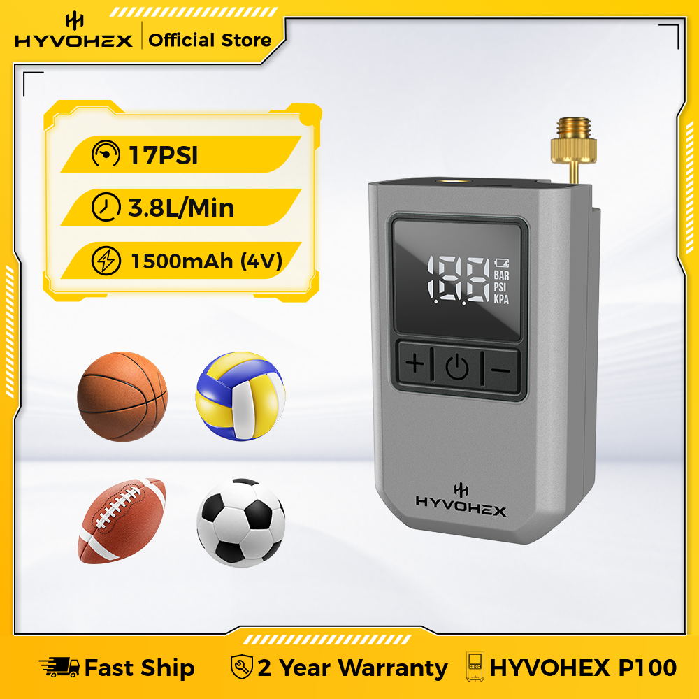 Basketball Pump Needle - New HYVOHEX P100 Electric Ball Pump