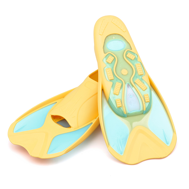 Swim Fin Short Blade - Girs /Boys Short Light Swim Diving