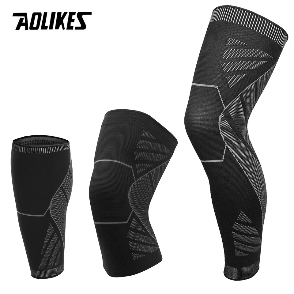 Sports Equipment Names - AOLIKES 1PCS Sports Compression Knee Brace
