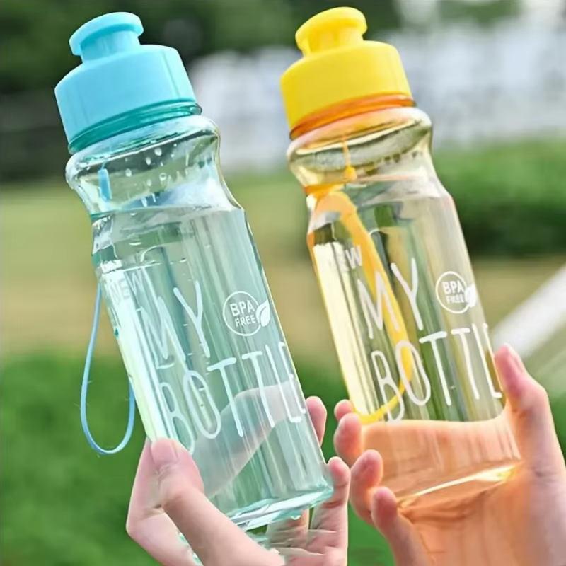 1pc 500ML Transparent Flip Top - Sports Equipment Names บทวิจารณ์และราคา