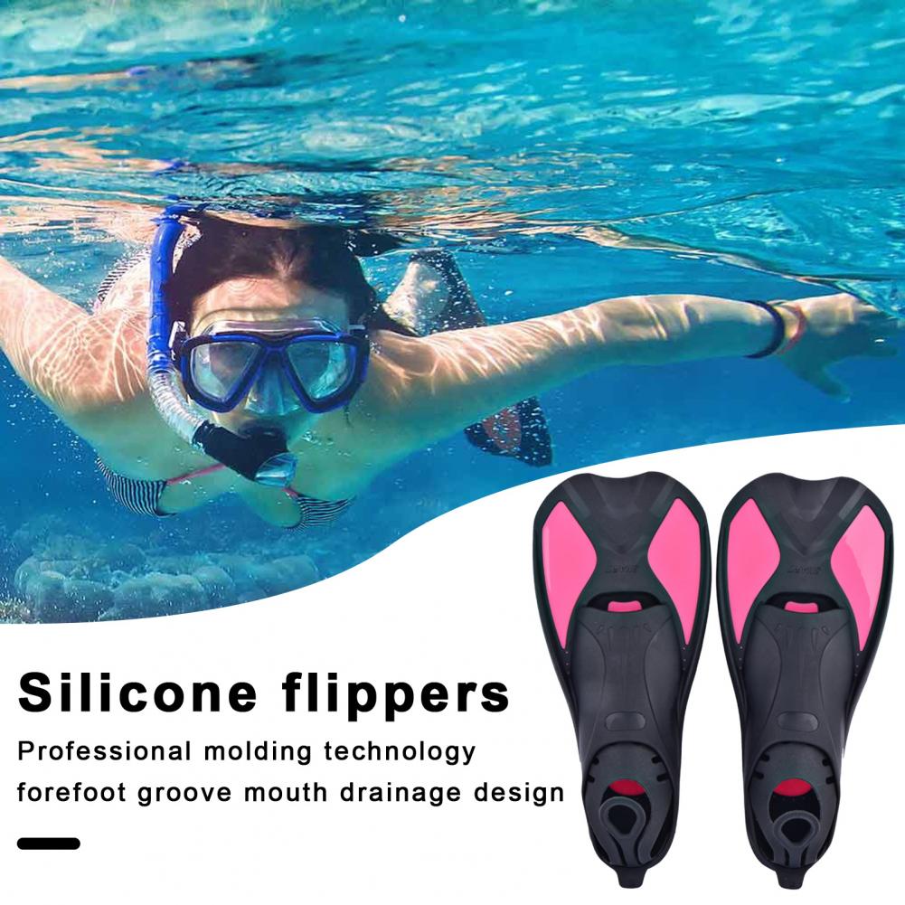 Diving Fins Swimming Training  - Swim Fin Short Blade บทวิจารณ์และราคา