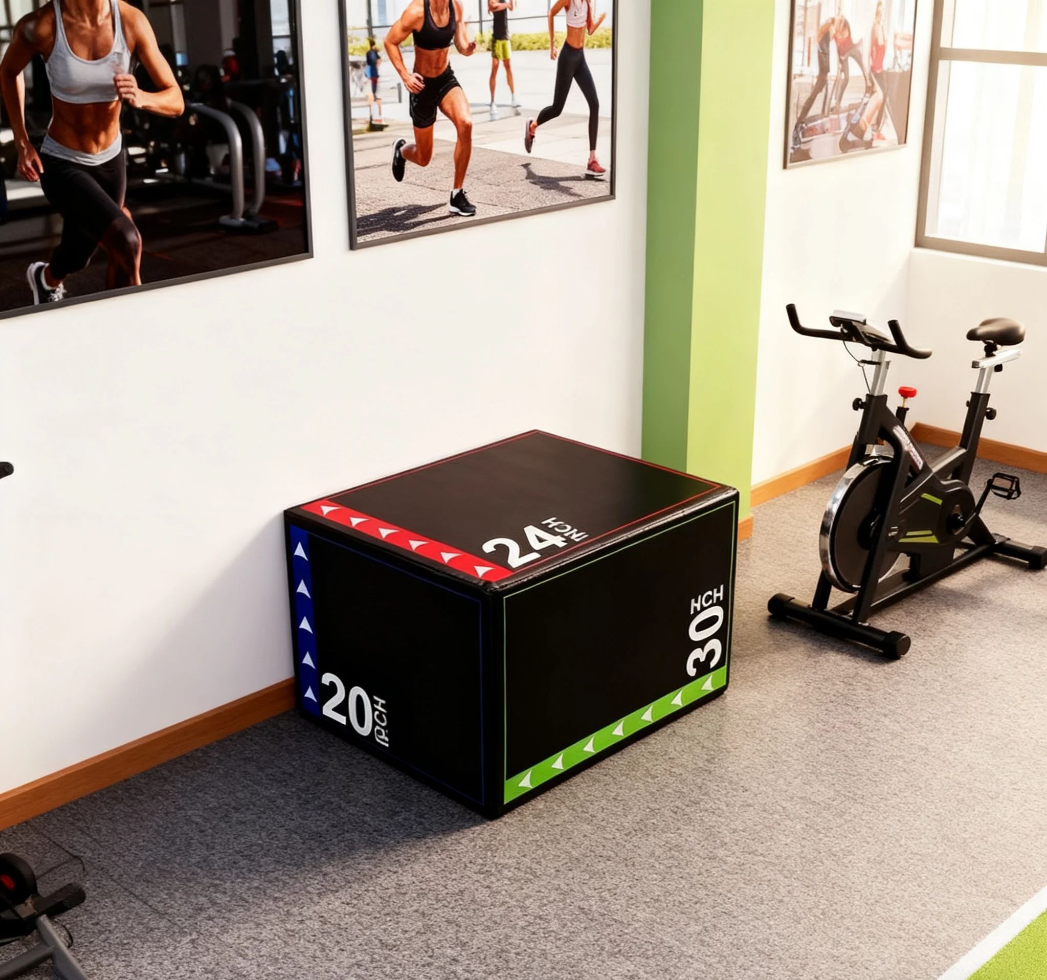 3-in-1Jump Box Plyometric Box  - Sports Equipment Names บทวิจารณ์และราคา