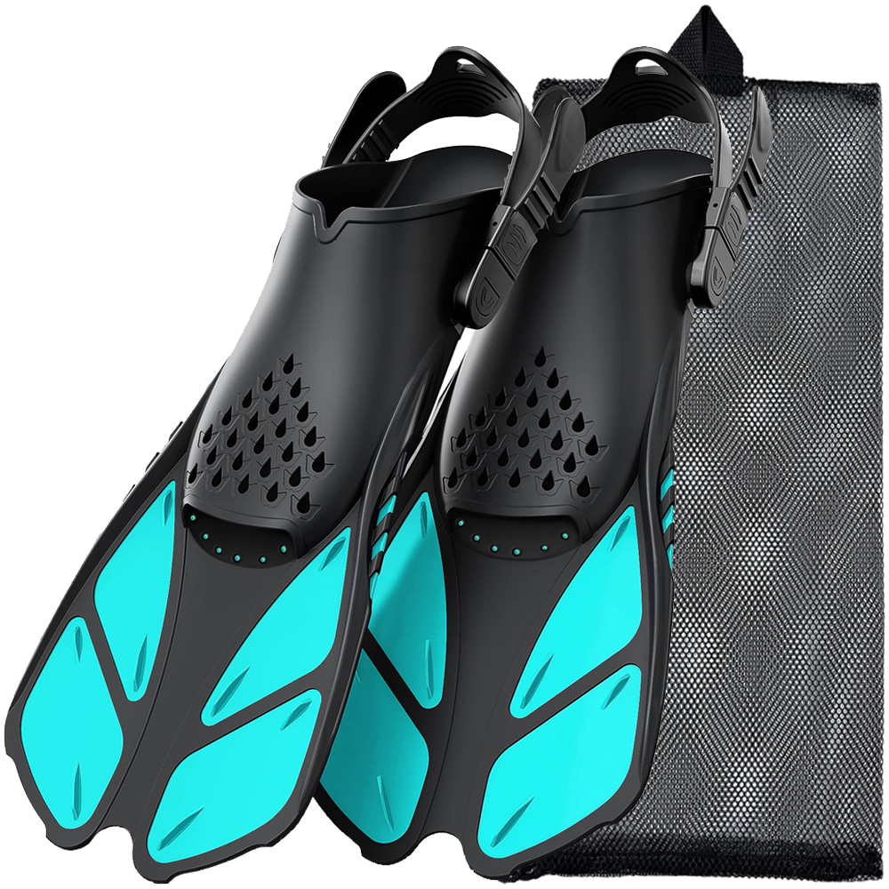 Snorkel Fins Swimming Flippers - Swim Fin Short Blade บทวิจารณ์และราคา