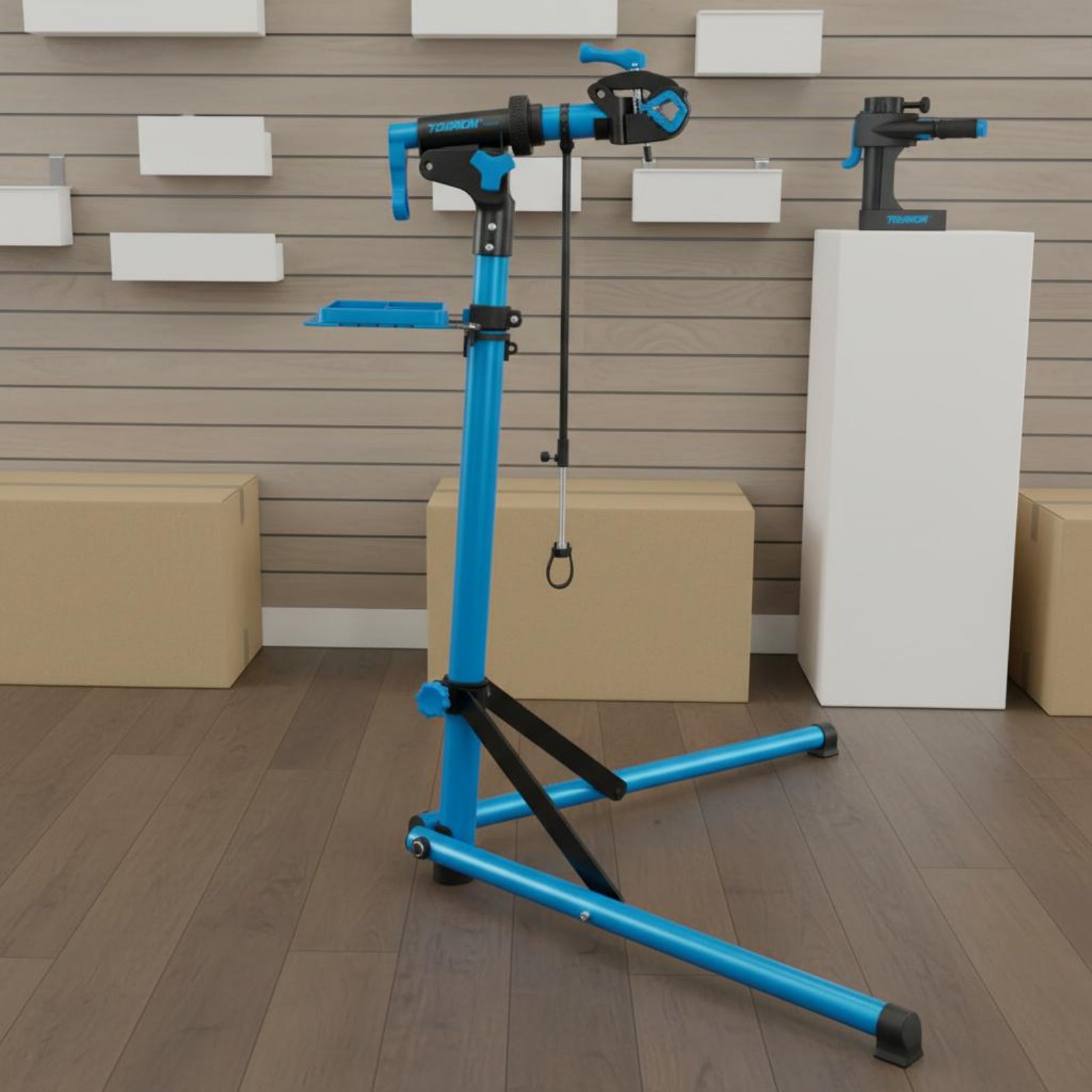 Folding Cycle Repair Stand Fol - Sports Equipment Repair บทวิจารณ์และราคา