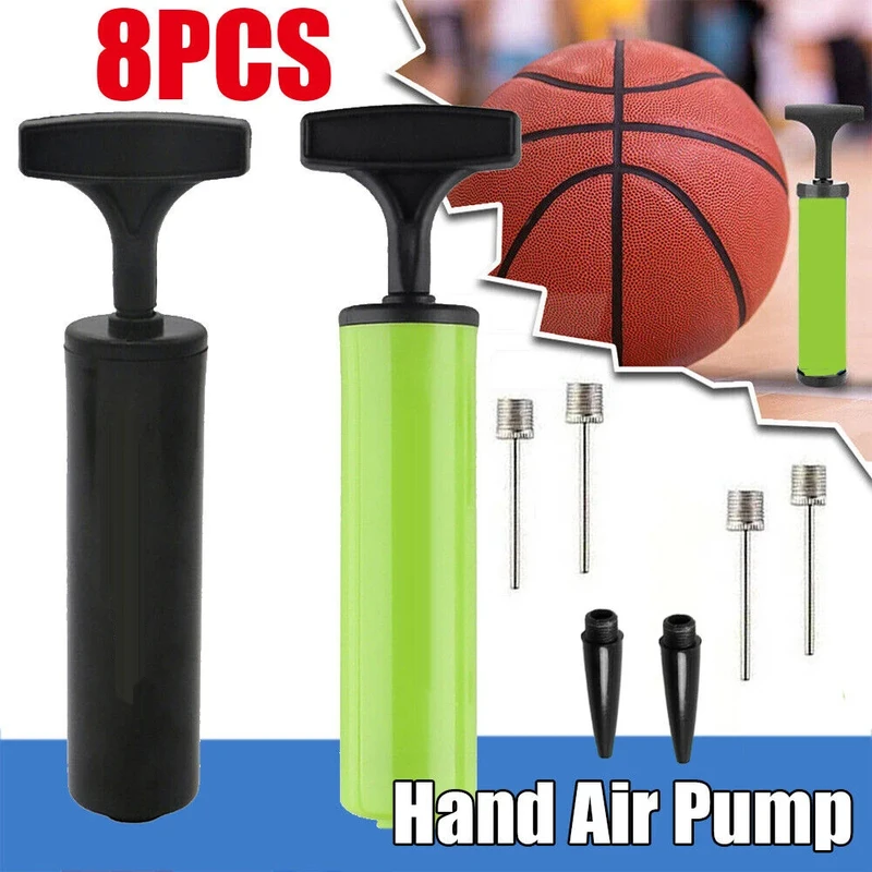 8Pcs Portable Ball Pump Set Fl - Basketball Pump Needle บทวิจารณ์และราคา