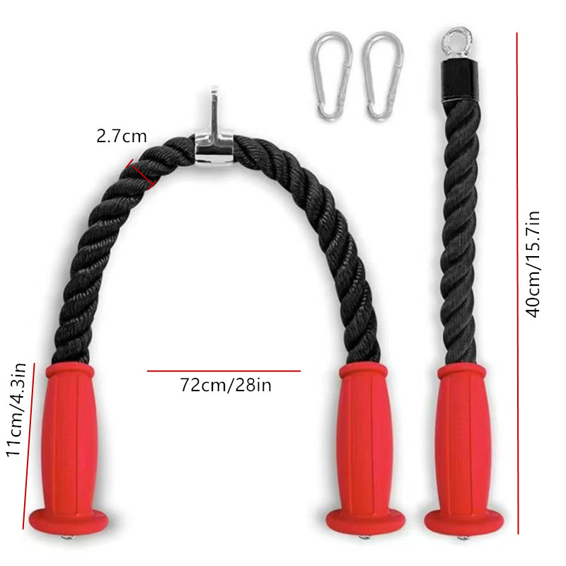 Ergonomic Tricep Ropes Non-Sli - Sports Equipment Names บทวิจารณ์และราคา