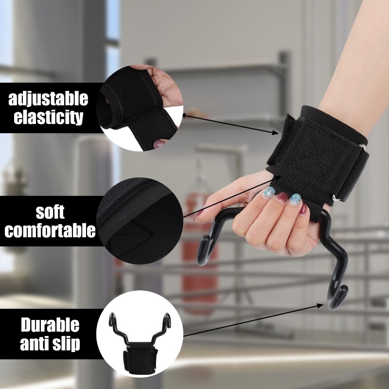Weight Lifting Hook Grips with - Sports Equipment Names บทวิจารณ์และราคา