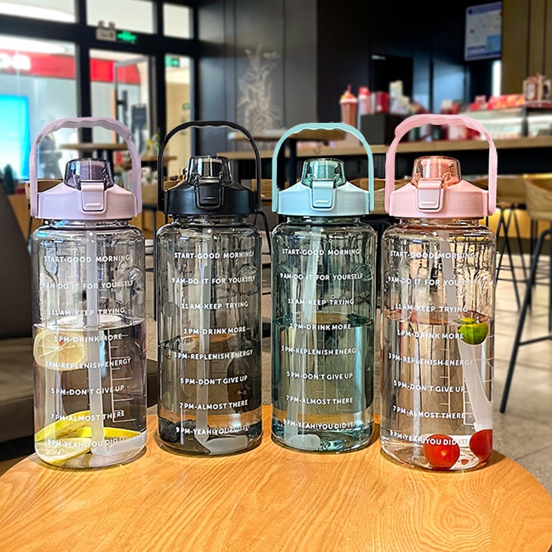 2 Liters Straw Plastic Water B - Sports Equipment Names บทวิจารณ์และราคา