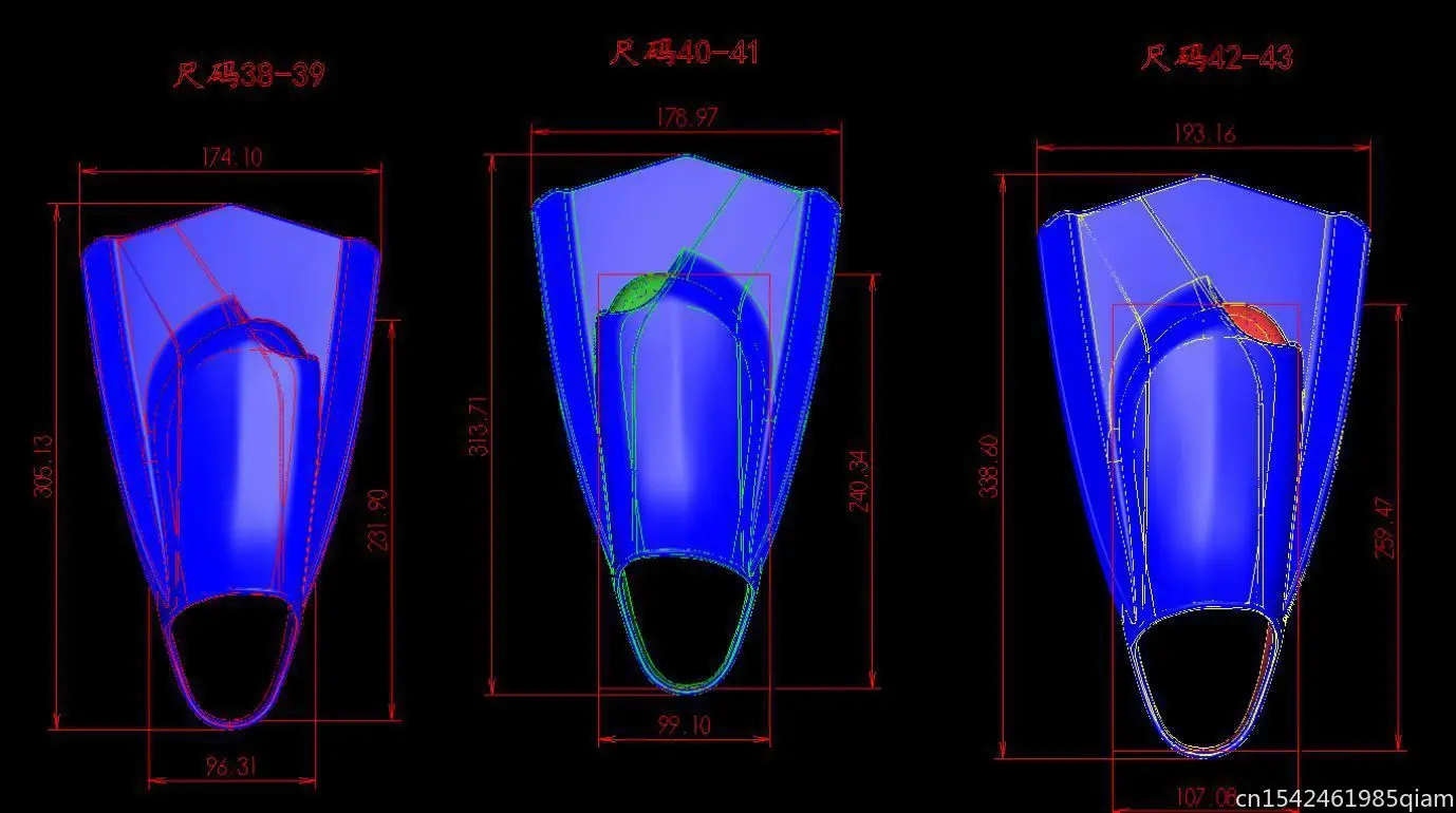 New Silicone Swimming Fins Tra - Swim Fin Short Blade บทวิจารณ์และราคา