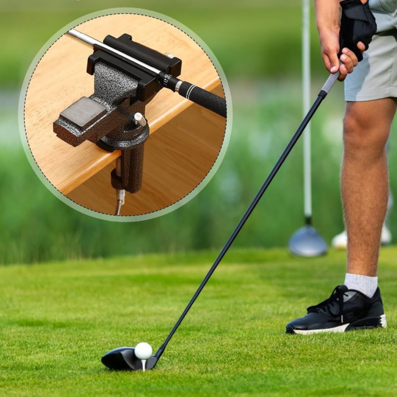 Golf Club Repair Vise Kit Adju - Sports Equipment Repair บทวิจารณ์และราคา