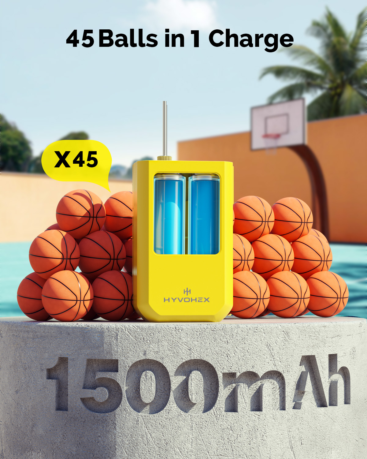 New HYVOHEX P100 Electric Ball - Basketball Pump Needle บทวิจารณ์และราคา