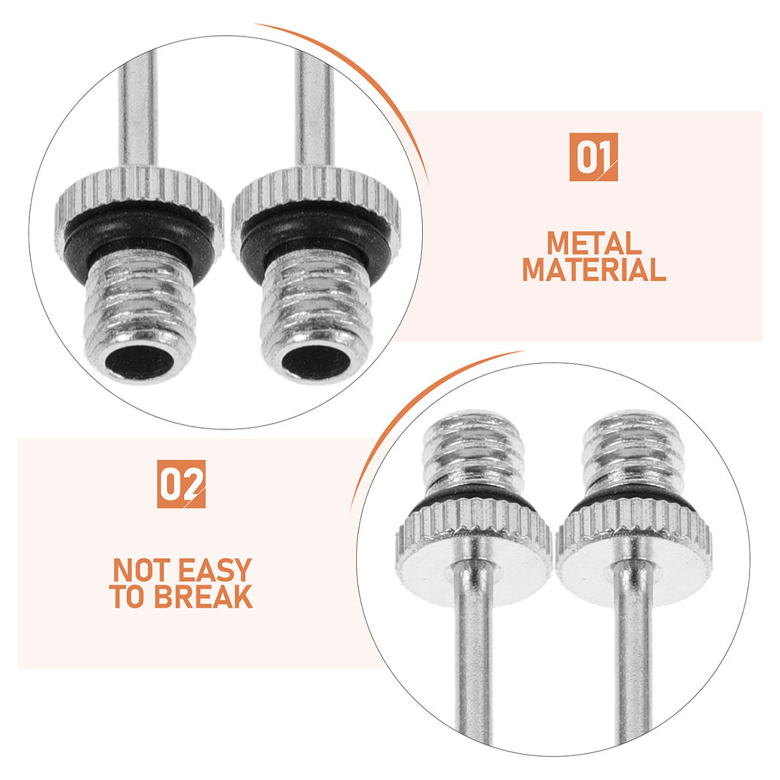 20Pcs Metal Pump Needles Preci - Basketball Pump Needle บทวิจารณ์และราคา