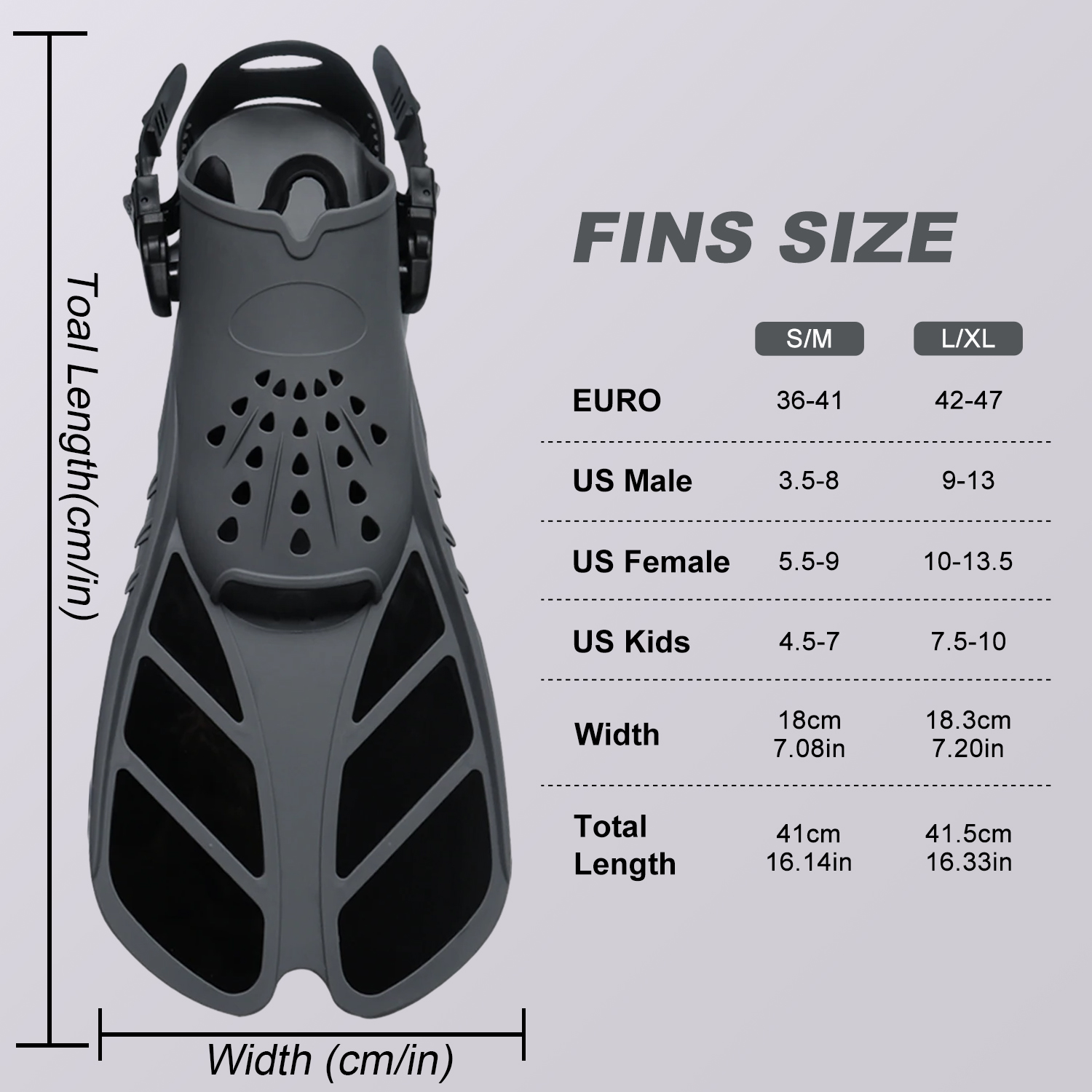 Snorkel Fins Adjustable Buckle - Swim Fin Short Blade บทวิจารณ์และราคา
