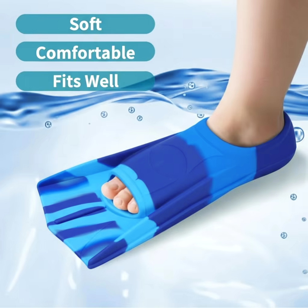 Silicone Swimming Flippers Sno - Swim Fin Short Blade บทวิจารณ์และราคา