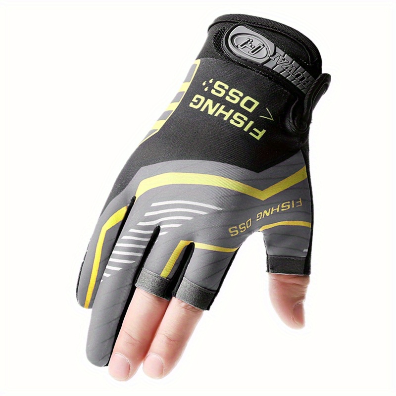 Anti-Slip Fishing Gloves Wear- - Sports Equipment Repair บทวิจารณ์และราคา
