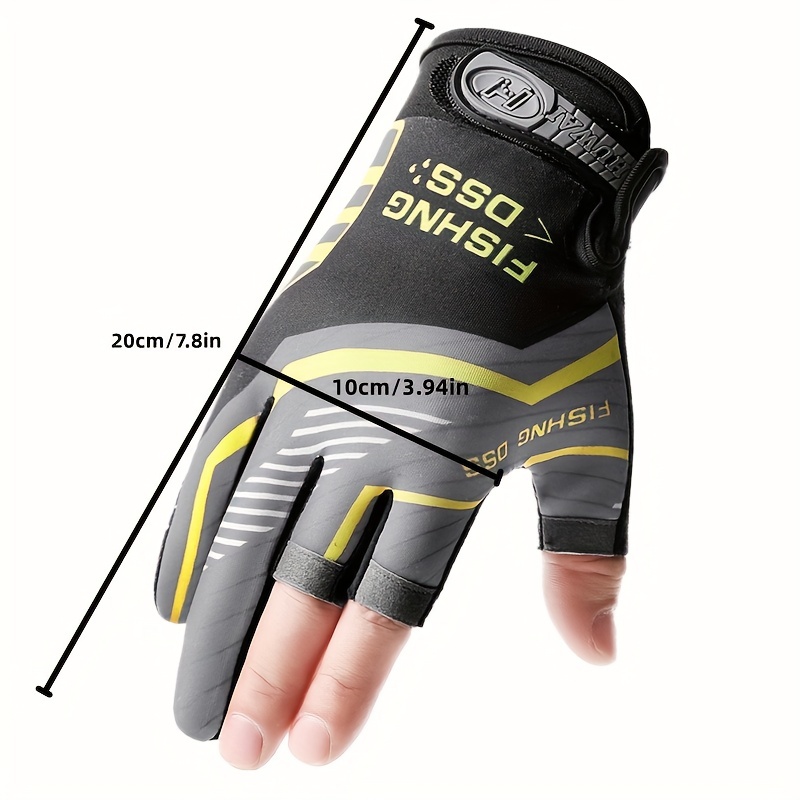 Anti-Slip Fishing Gloves Wear- - Sports Equipment Repair บทวิจารณ์และราคา