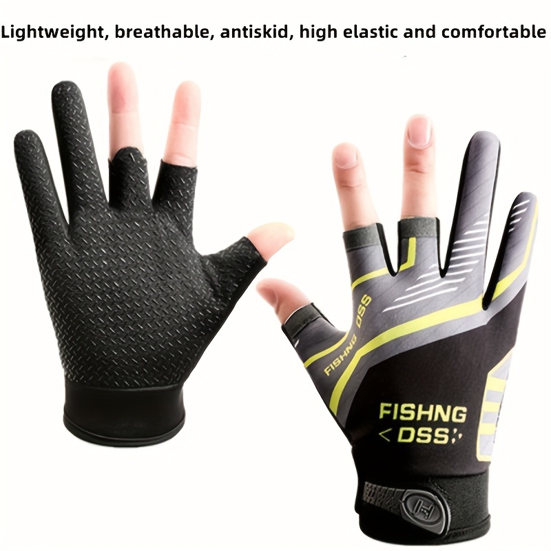 Anti-Slip Fishing Gloves Wear- - Sports Equipment Repair บทวิจารณ์และราคา