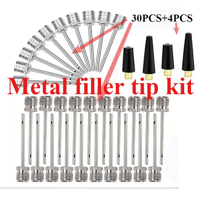 Metal Air Nozzle Set for Baske - Basketball Pump Needle บทวิจารณ์และราคา
