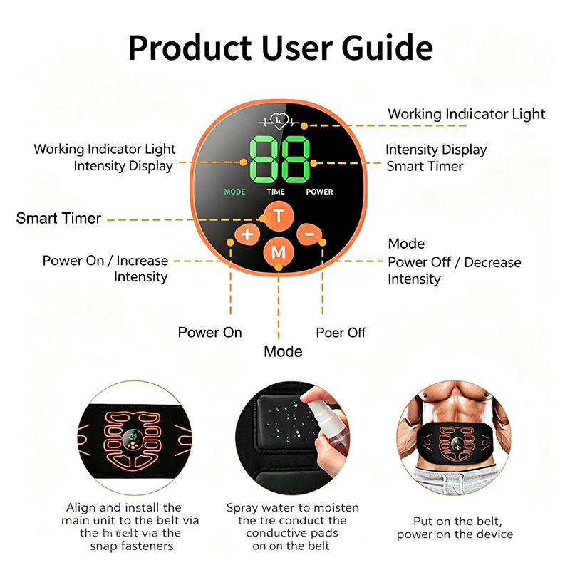 Abdominal Toning Belt Smart Ab - Sports Equipment Names บทวิจารณ์และราคา