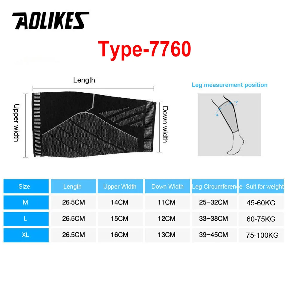 AOLIKES 1PCS Sports Compressio - Sports Equipment Names บทวิจารณ์และราคา