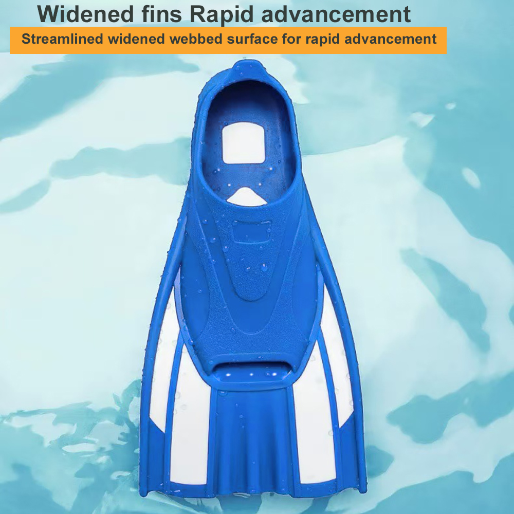 Full Foot Pocket Fins Silicone - Swim Fin Short Blade บทวิจารณ์และราคา