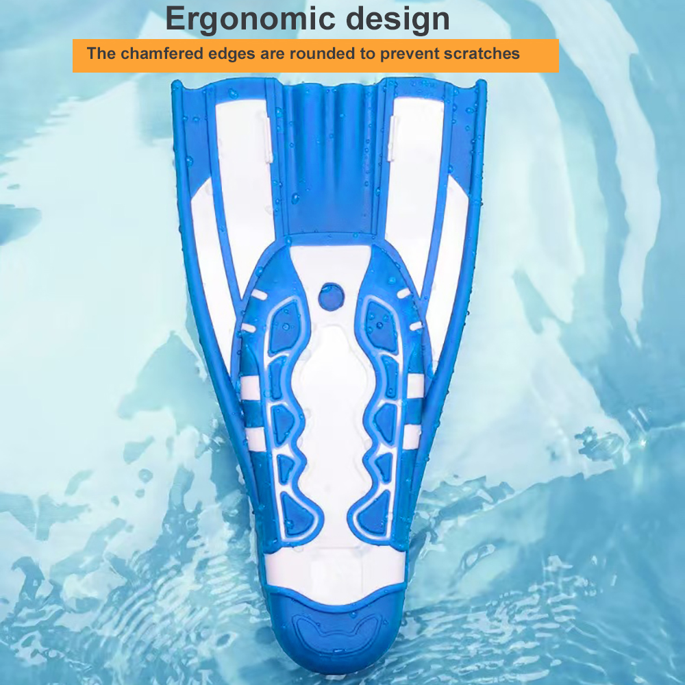 Full Foot Pocket Fins Silicone - Swim Fin Short Blade บทวิจารณ์และราคา