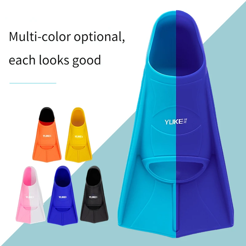 Swim Training Fins Silicone Pr - Swim Fin Short Blade บทวิจารณ์และราคา