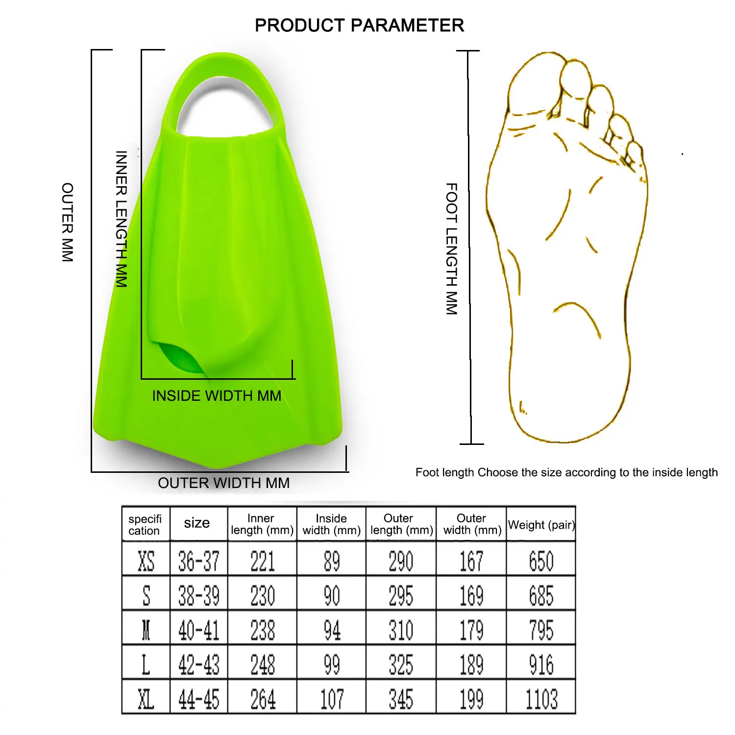Short Silicone Swim Fins Adult - Swim Fin Short Blade บทวิจารณ์และราคา